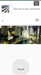 Mobile Screenshot of darrlaw.com